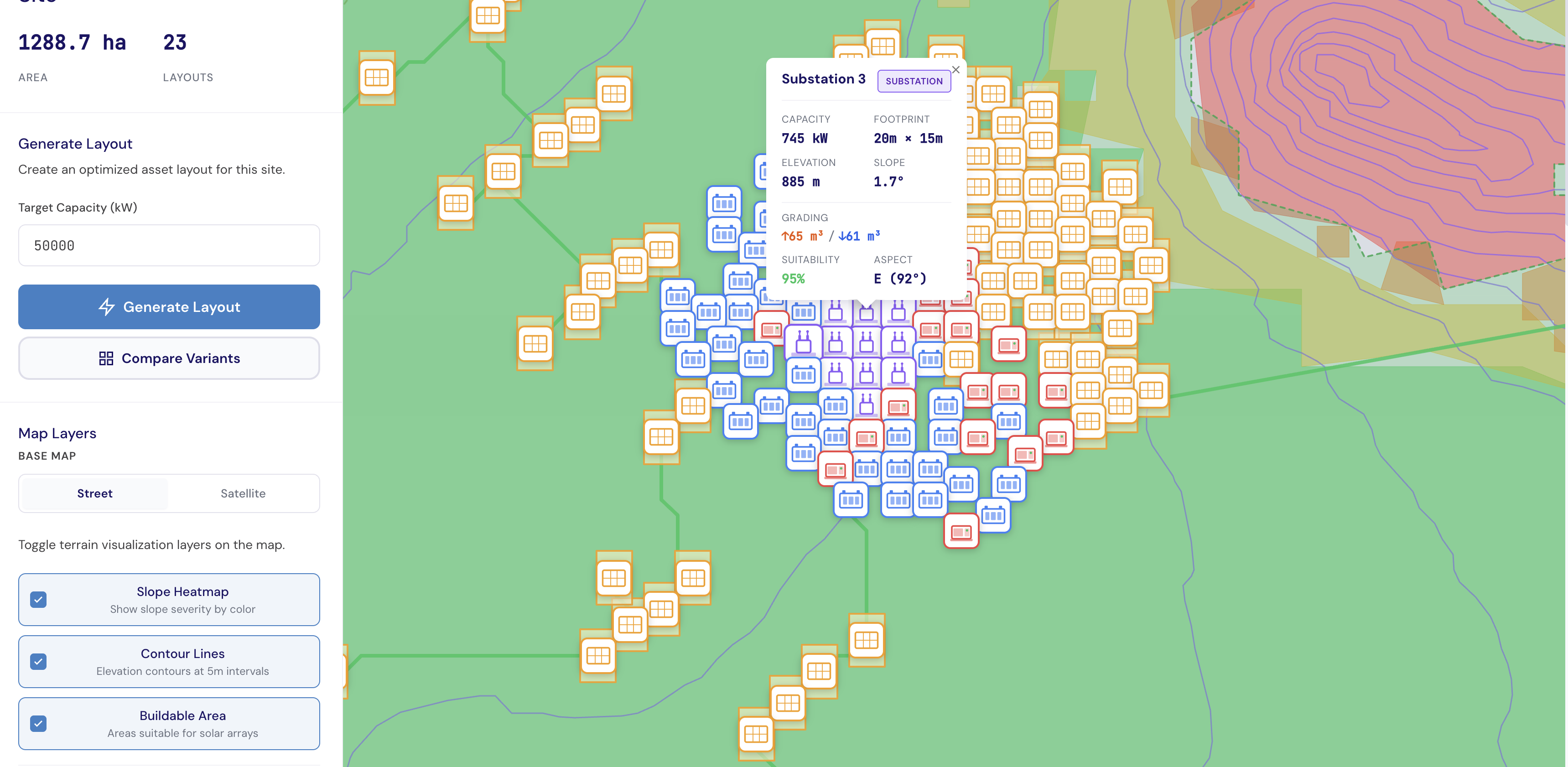 AI-Powered Microgrid & Data Center Site Planner